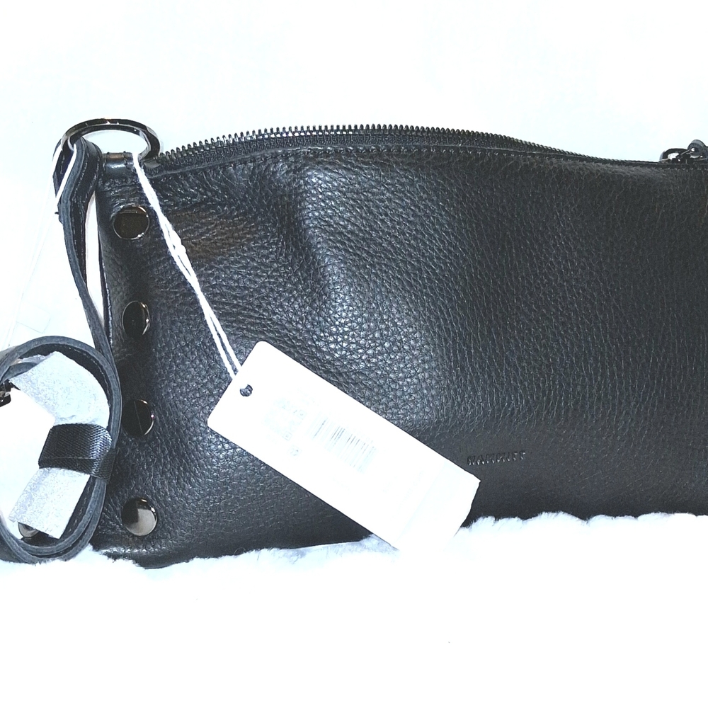 Hammitt Black Leather Clutch